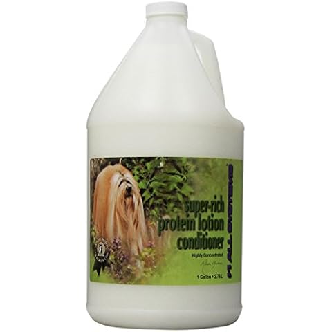 # 1 Todos los Sistemas Gran cantidad de proteínas Loción Mascota Acondicionado, para hormigón Cover