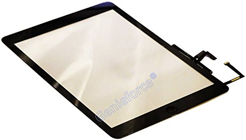 Verre Numériseur pour iPad Air 5 Noir avec Câble Flex