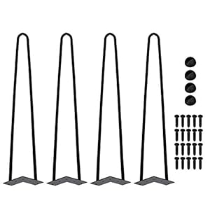 Jopassy YHWS45 4er Set Haarnadel Möbelfüße