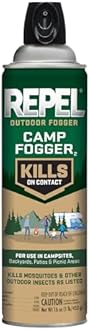 Repel Outdoor Fogger 16 Ounces, Kills Mosquitoes