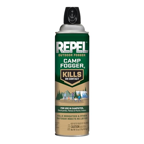 Repel Outdoor Camp Fogger, Aerosol, 16-Ounce, 6-Pack