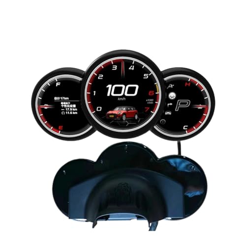 BMW MINI Cooper R56 R55 R57 R60 F55 F56 F57 スピードメーター バーチャルコックピットディスプレイ対応 デジタル計器クラスター ダッシュボードパネル(2004-2013 year)