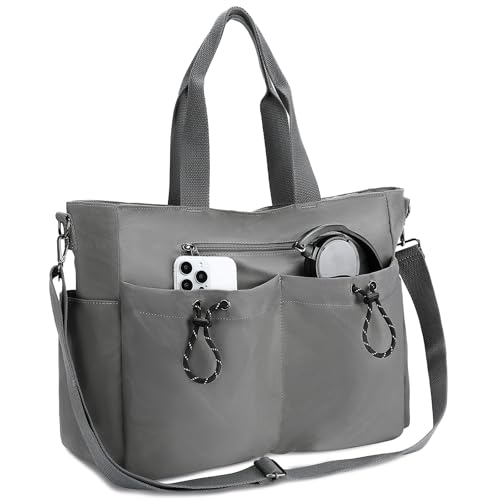 Image of VX VONXURY Tote Bag for Women - Multi Pocket Crossbody Work Handbag for Travel, Daily Use and Gym