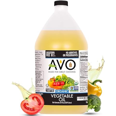 AVO ORGANIC 100% Vegetable Oil Cover