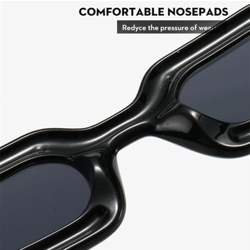 Punk Sunglasses Women Men Gradient Frame Luxury Holiday Uv400 Shades Beach4