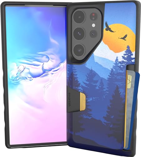 Smartish® Galaxy S24 Ultra Wallet Case - Wallet Slayer Vol. 1 [Slim + Protective] Credit Card Holder - Drop Tested Hidden Card Slot Cover Compatible with Samsung Galaxy S24 Ultra - Soo Serene