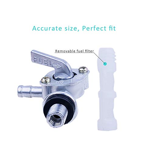 ZLKSKER Fuel Shut Off Valve Switch M10X1.25, Generator/Gas Engine Fuel Tank Part - Thumbnail 4
