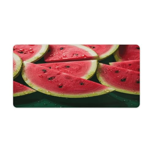 Pad para escritorio grande de goma estilo sandía