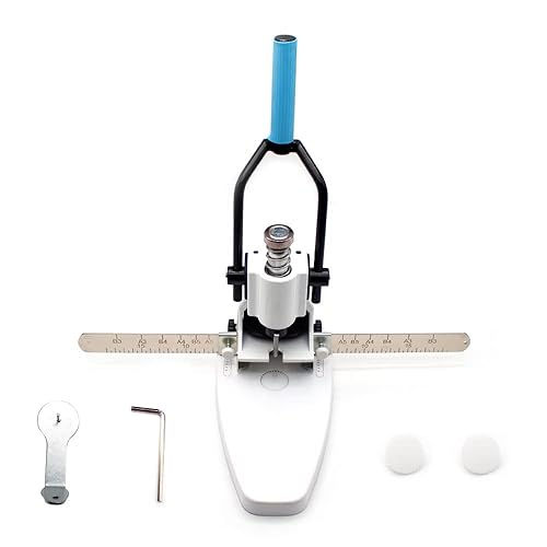 Máquina de perforación manual de un solo agujero Álbum Etiquetas de papel Máquina de encuadernación de libro perforador de agujeros (con taladro