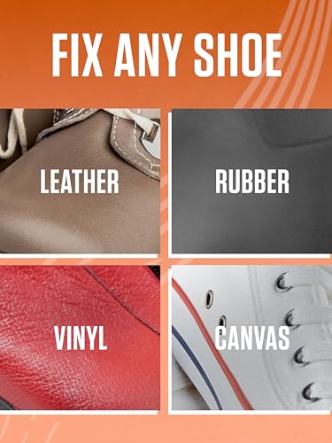 SOF SOLE Original Shoe Goo - 3.7 fl oz Tube - Clear Shoe Glue - Repairs Soles, Heels, Patches Small Holes - Bonds on Contact, Dries Within 24 Hrs, Waterproof - Works on Leather, Rubber, Vinyl, Canvas - Image 5