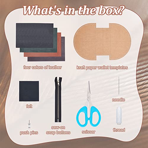 DIY Tote Bag Set - Leder Nähset Für Persönliche Umhängetasche