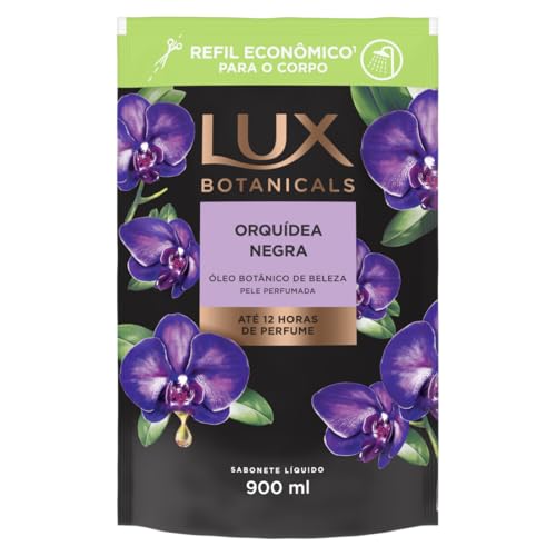 Lux Sabonete Líquido Botanicals Orquídea Negra Refil 900ml