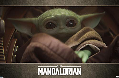 Trends International 24X36 Star Wars: The Mandalorian - Eyes, 24" x 36", Unframed Version