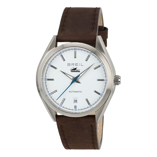 Breil Orologio Uomo, Collezione MANTA CITY, Movimento Automatico Analogico, Resistente all'acqua fino a 100 metri, Idee regalo Uomo