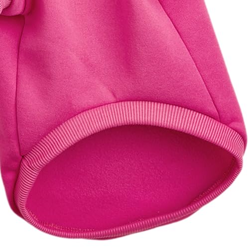 Image of Soft Puppy Sweater for Small Dogs Winter Knit Pullover, Rose XL