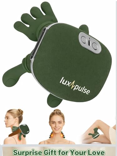 Image of Neck and Shoulder Massager with Heat, Bionic Shoulder Heated Massager, Neck Massager with Fingers, 4D Kneading Massage, Simulates a Real Palm Massage for Comfort, Relax Muscle Tension