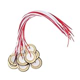 ERINGOGO 18個圧電 バズーカーパーツ ギター用ピエゾ素子 アソートカラー 軽