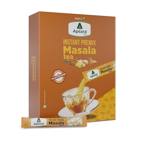 Image of APSARA Instant Premix Unsweetened Masala Tea 36 Sachets | Ready To Drink Tea With No Added Sugar | Sugar Free Masala Chai, Instant Tea Premix