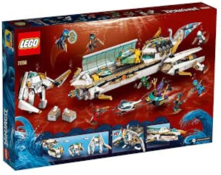 Amazon.co.jp: レゴ(LEGO) ニンジャゴー 水中戦艦バウンティ号 71756