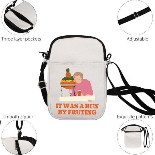 BNQL Crossbody Bag Movie Lover Fans Gift It Was a Run By Fruiting Movie Quotes Gifts Crossbody Bag3