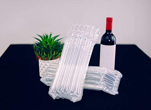 GIEMSON Wine Bottle Protector Travel Bags, 50 Pack Inflatable Air Column Packaging Bubble Cushion Wrap for Suitcase Luggage Airplane, Safety Shipping by GIEMSON - Used condition - Image 2