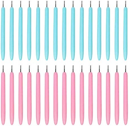 30 PCS Paper Quilling Slotted Tool, Slotted Tools Quilling DIY Tools