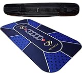tapetes para sala y comedor ♠️ [10 PLAZOS] Este duradero tapete de póquer Texas hold'em ofrece la posibilidad de convertir cualquier mesa en una mesa de póquer profesional. Su tamaño de 120 x 60 cm permite que jueguen hasta 10 jugadores. También es una buena forma de jugar a juegos de cartas como el blackjack, la belote o el tarot con tus amigos en cualquier lugar.