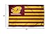 Central Michigan Chippewas Stars and Stripes Nation Flag