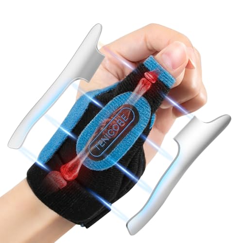 TENICORE Muñequera Pulgar, Ferula Pulgar Ligero y Transpirable, Para el Túnel Carpiano, Rizartrosis, Artritis, Tendinitis de Quervain y Esguinces, Lo Pueden Usar Tanto Diestros Como Zurdos