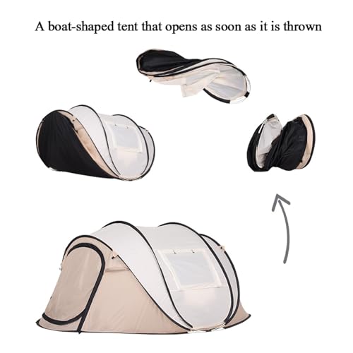 Carpa portátil plegable para camping y sombra solar miniatura 3