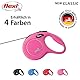 flexi® Classic XS Seil 3 m pink, Roll-Leine für Hunde bis 8 kg