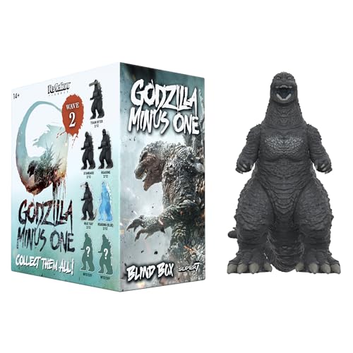 Image of Super7 Toho Godzillla Minus One Blind Box Flat - (12 Pack) 3.75 inch Toho Godzilla Action Figures - Classic Movie Monster Collectibles and Retro Toys