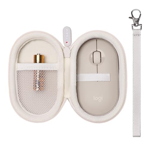 LTGEM Case Compatible with Logitech POP & Pebble Mouse 2 M350s/M350/M355/M340/i345 Mouse Mist(Case Only)
