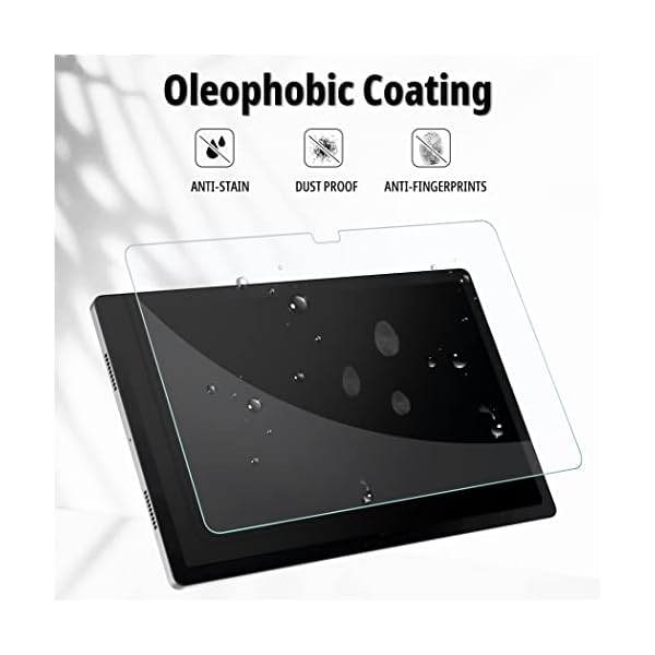 CACOE Kompatibel mit Samsung Galaxy Tab A8 10.5 2022/2021 Hülle mit Panzerglas -Ultra Dünn mit Standfunktion Slim PU… – Bild 8