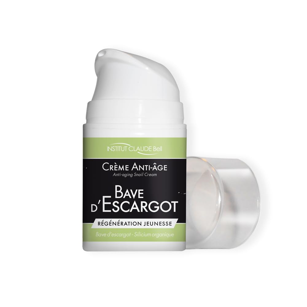 Crème Anti-Âge à La Bave D'Escargot - Institut Claude Bell - Made In France - Soin Rajeunissant