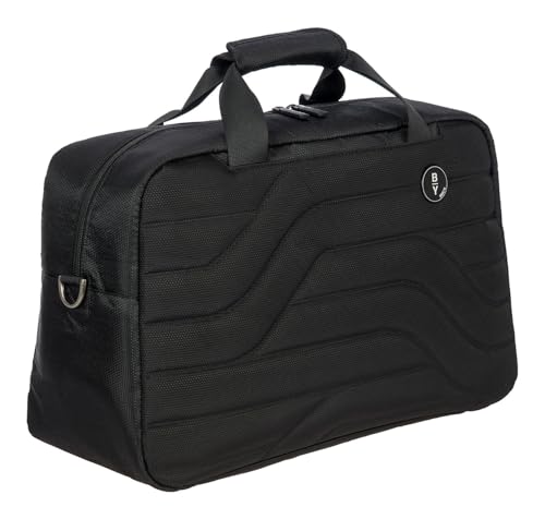 Bric's B|Y Ulisse Duffel Bag - Luxury Weekender Bags for Women and Men - Premium Carry On Bag and Overnight Bags - The Perfect Personal Item Bag for Travel - Black3