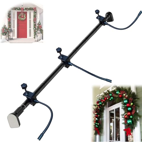 EGH Garland Hanger for Door Frame, Adjustable Fits 32