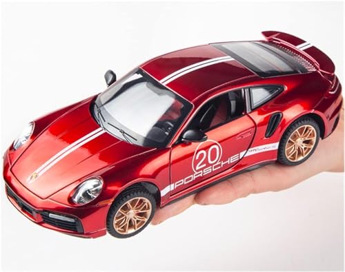 Image of SPITEN Porsche 911 Limited Edition 1:32 Diecast Scale Model Alloy Metal Pull Back Toy car for Kids with Openable Doors & Light, Music Toy Vehicle for Kids - Colors as Per Stock(Multicolour)