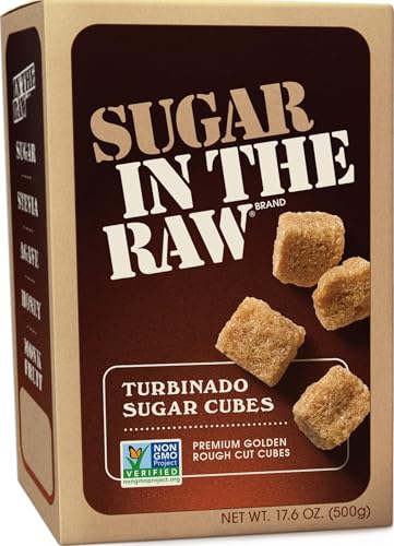 Sugar In The Raw, Turbinado Cane Sugar Cubes, 17.6 oz Box