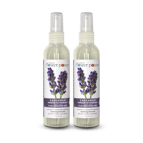 Natural Flower Power Air Freshener, Scented with Pure Essential Oils