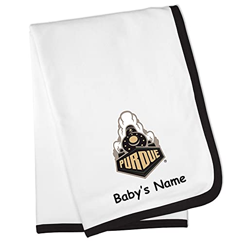 Future Tailgater Purdue Boilermakers Officially Licensed Personalized Baby Receiving Blanket