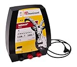 mit hohen Ausgangsenergien horizont 10614 Elektrozaungerät -hotSHOCK N50- mit 3 Anschlüssen UV-geschützt, vollisoliert, spritzwassergeschützt, farblos