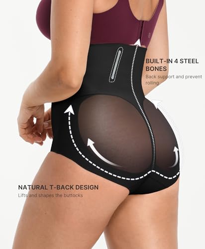 Image of SHAPELLX Shapewear Tummy Control Body Shaper for Women High Waisted Shapewear Underwear Panty Waist Slimming Briefs