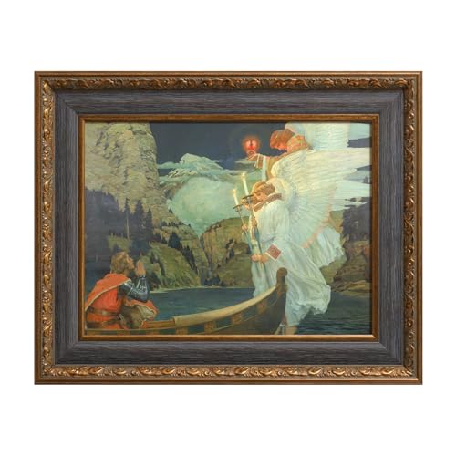 FOLKOR Plein Air Frame 16x20 for Stretched Canvas Paintings,Bronze Gold