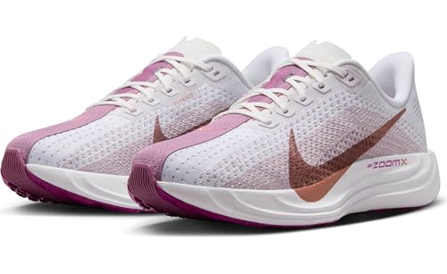 Nike Women's Plus Pegasus (108 - White/Metallic Red Bronze-Platinum Violet)2