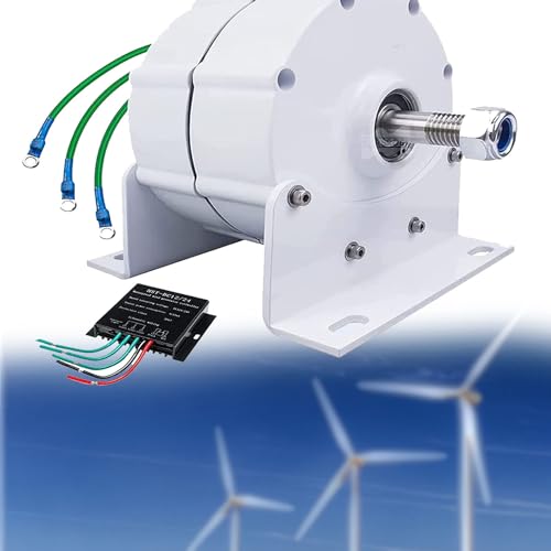 Generador de imán permanente de baja velocidad, generador de motor de imán permanente, alternador horizontal vertical de turbina de viento, 10000 W-12 V