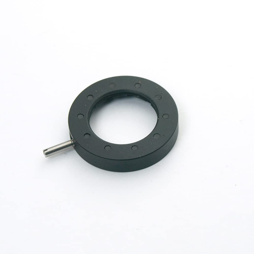 Accesorios para Microscopios Condensador de Apertura diafragma Iris óptico con Zoom 1-16MM 10 Cuchillas for Adaptador regulador luz microscopio cámara Digital 1 ud