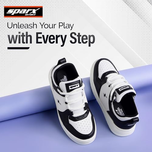 Image of SPARX Casual Sneakers for Men - Trendy Lace-Up Shoes with Soft Cushioning, Lightweight Comfort, Durable Sole & Everyday Fashion Wear