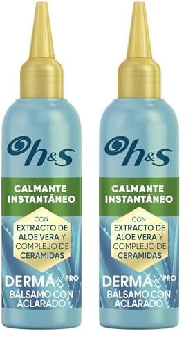 Head & Shoulders DermaXPro Instant Scalp Soother Tratamiento 145ml con Extracto de Aloe Vera y Complejo de Ceramida - Alivia al Instante el Cuero Cabelludo con Picor y Refuerza la Hidratación - Ligero