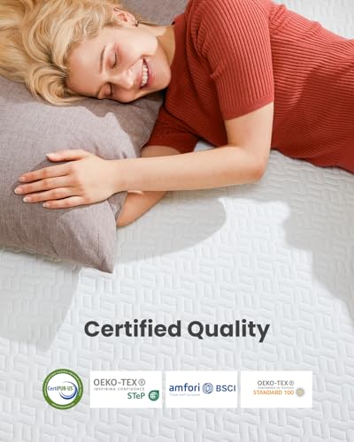 Dreamsmith DSMTQ3 Queen 3 Inch Memory Foam Mattress Topper, Cooling Gel-Infused Bed Topper thumb #3
